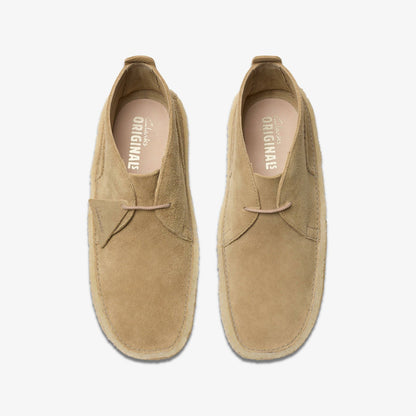 Desert Rain Dark Sand Suede - Clarks Men