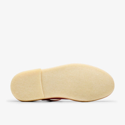 Desert Jane Red Leather - Clarks Women