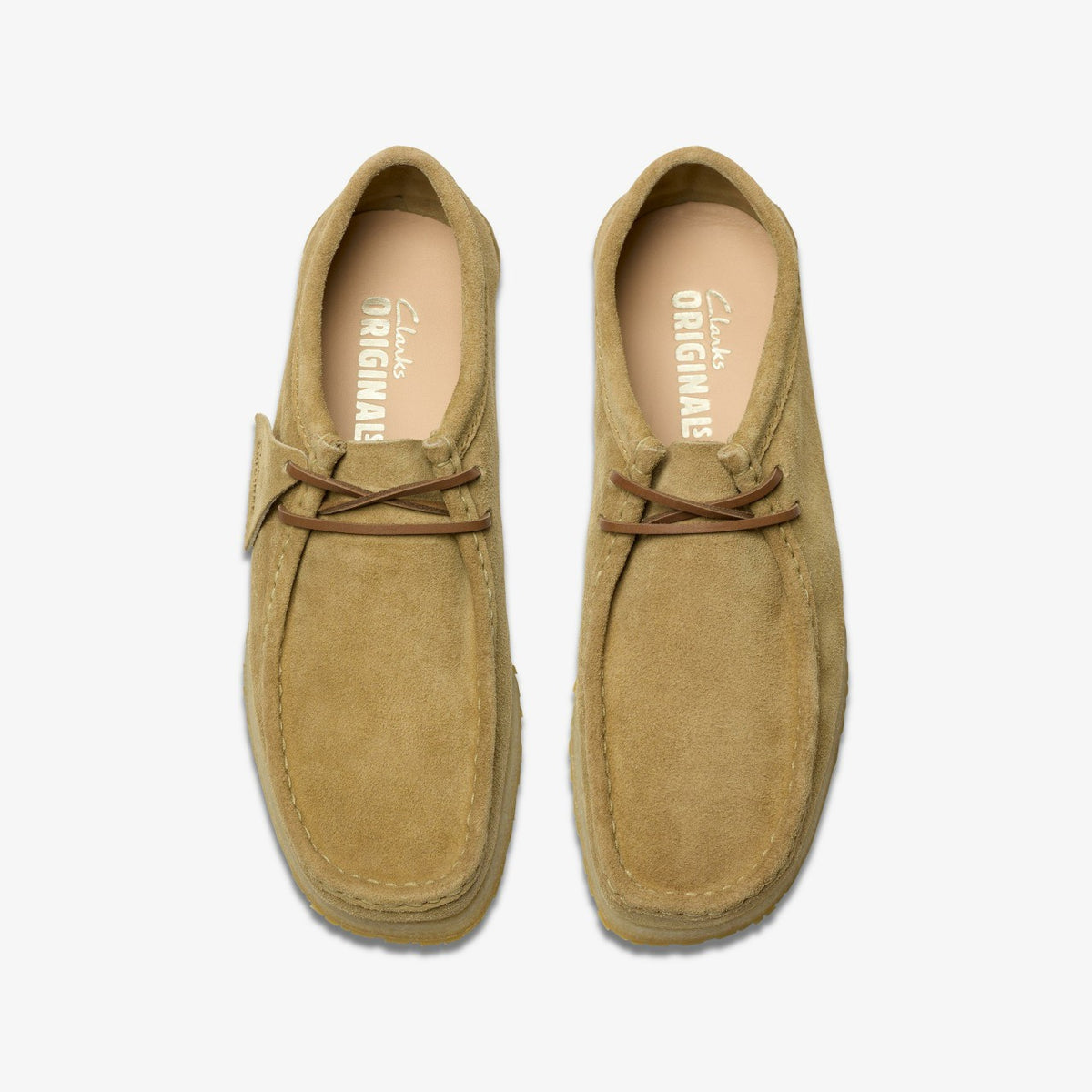 Godney Lace Dark Sand Suede - Clarks Men