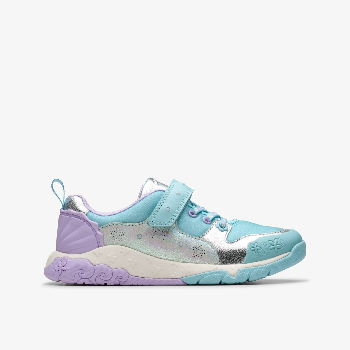 Tidal Shell Kid Light Blue Combination - Clarks Kids