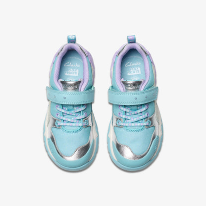 Tidal Shell Kid Light Blue Combination - Clarks Kids