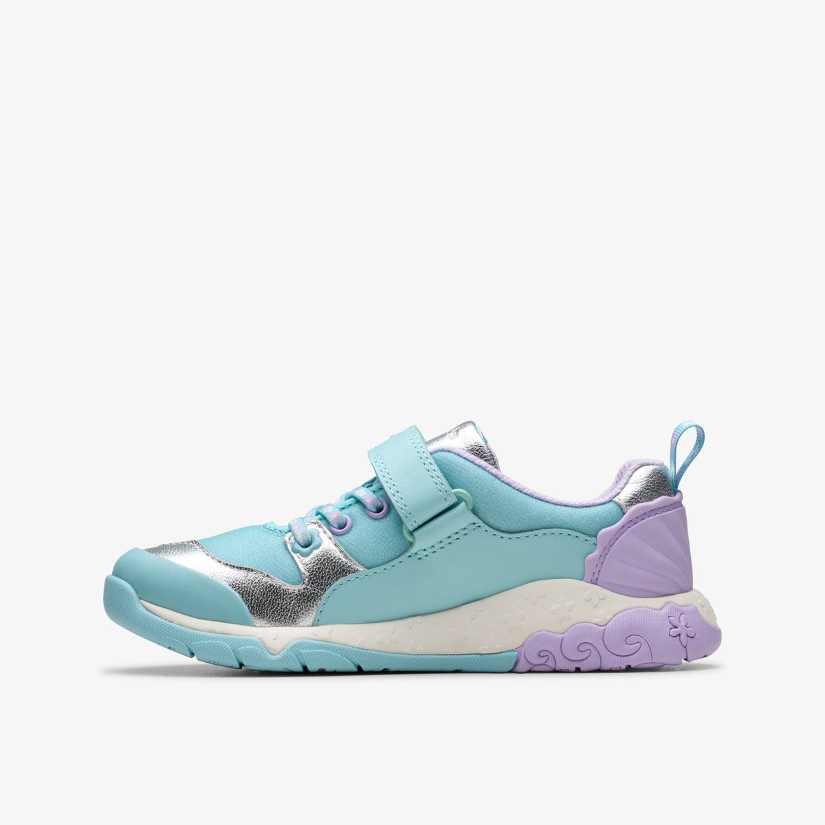 Tidal Shell Kid Light Blue Combination - Clarks Kids