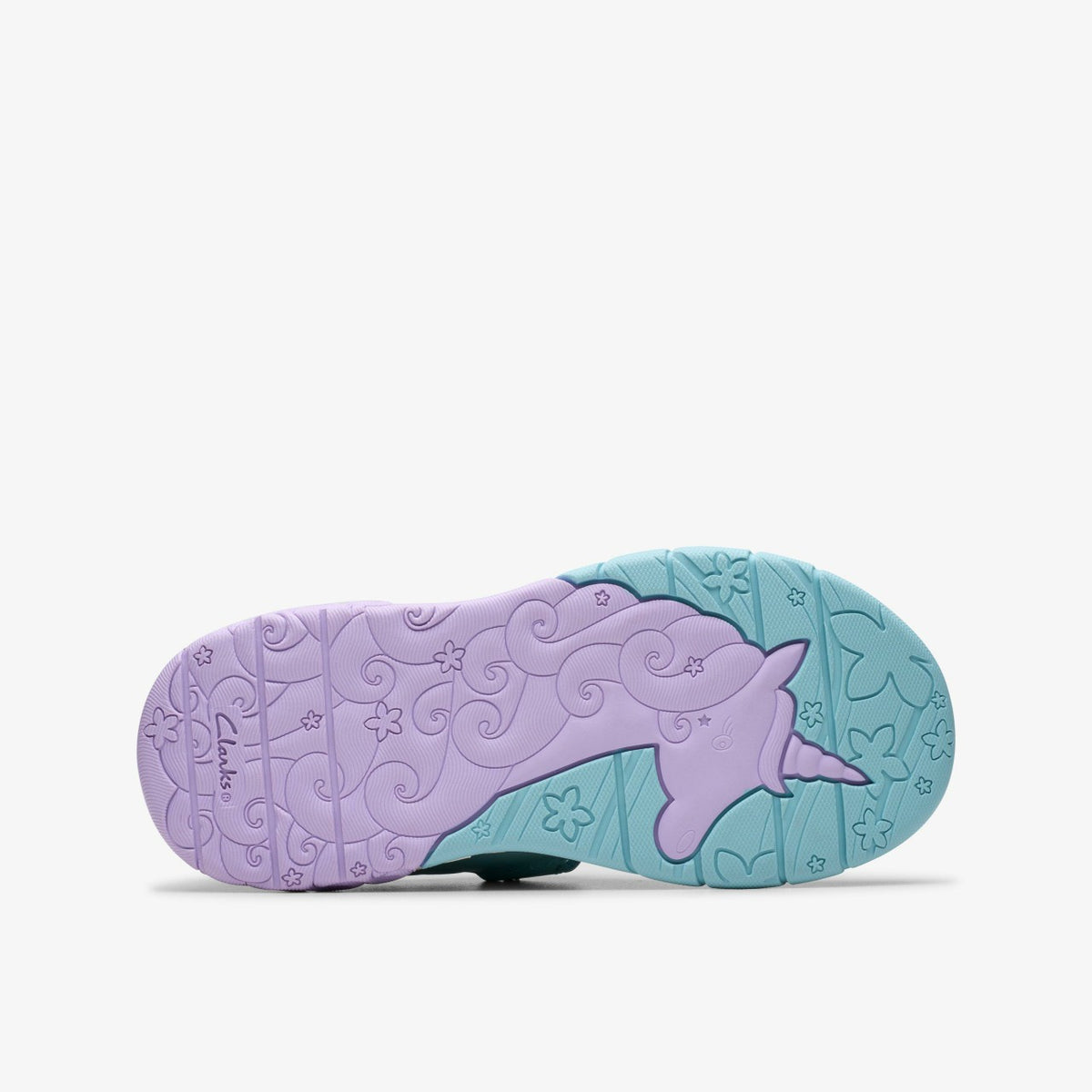 Tidal Shell Kid Light Blue Combination - Clarks Kids