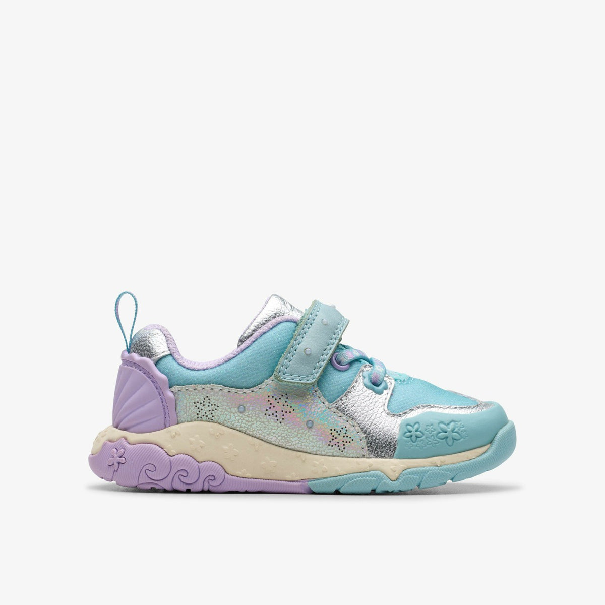 Tidal Shell Toddler Light Blue Combination - Clarks Kids