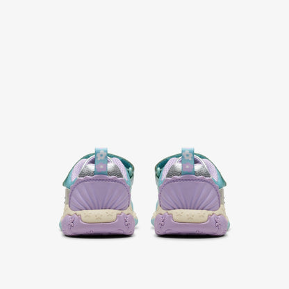 Tidal Shell Toddler Light Blue Combination - Clarks Kids