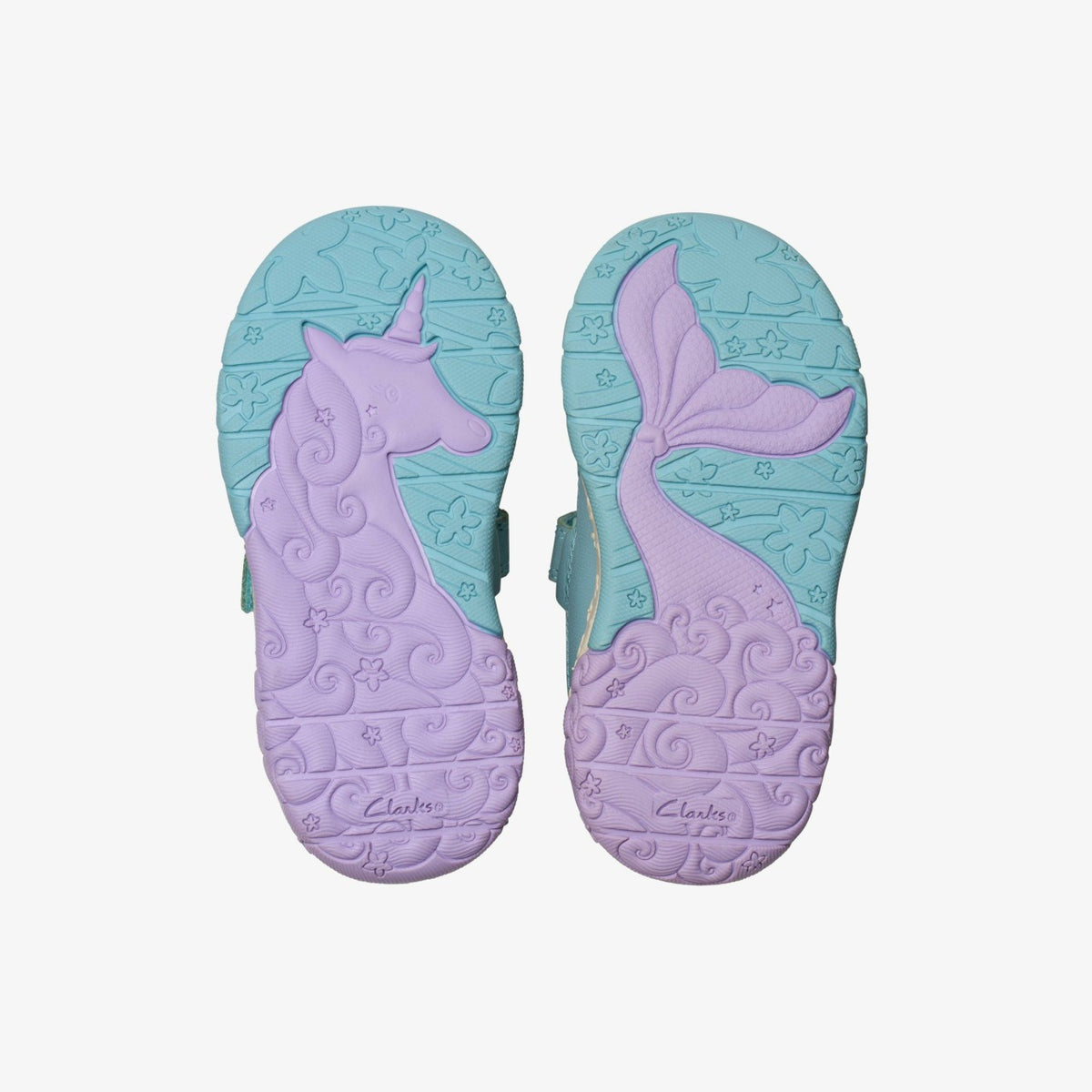 Tidal Shell Toddler Light Blue Combination - Clarks Kids