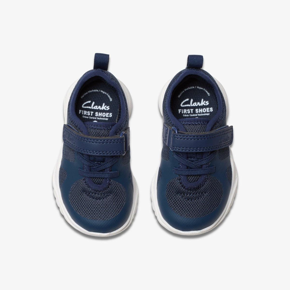 Feather Ath Toddler Navy - Clarks Babies|Kids