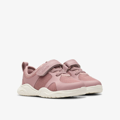 Feather Ath Toddler Dusty Pink - Clarks Kids