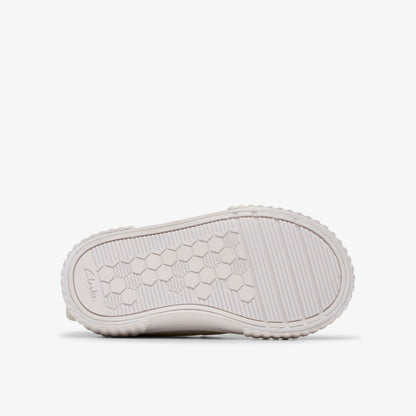 Foxing Berry Toddler Silver Fabric - Clarks Kids|Babies