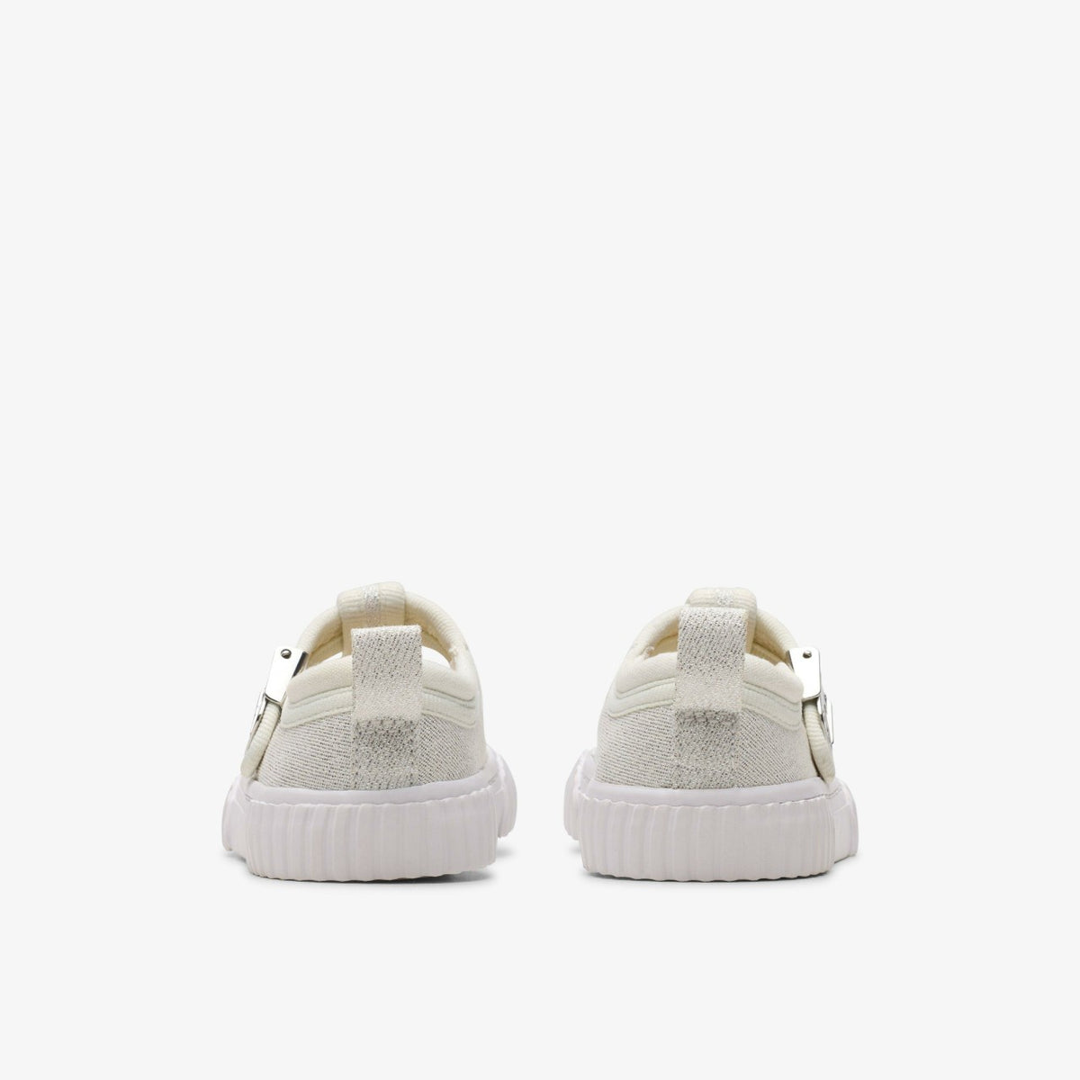 Foxing Berry Toddler Silver Fabric - Clarks Kids|Babies