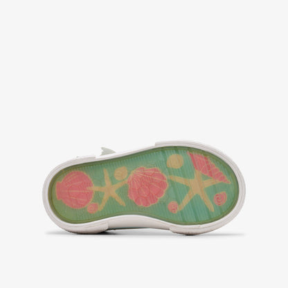 Foxing Wish Hi Toddler Silver Fabric - Clarks Kids