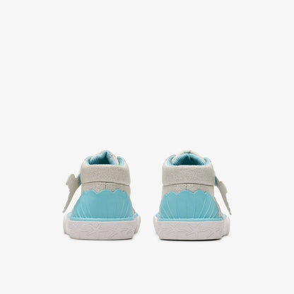 Foxing Wish Hi Toddler Silver Fabric - Clarks Kids