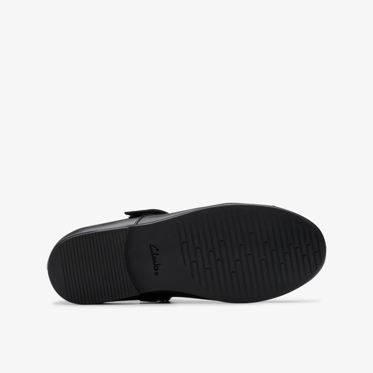 Finja Gem Older Black Leather - Clarks Kids