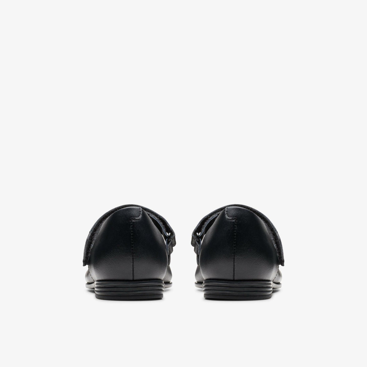 Finja Gem Older Black Leather - Clarks Kids