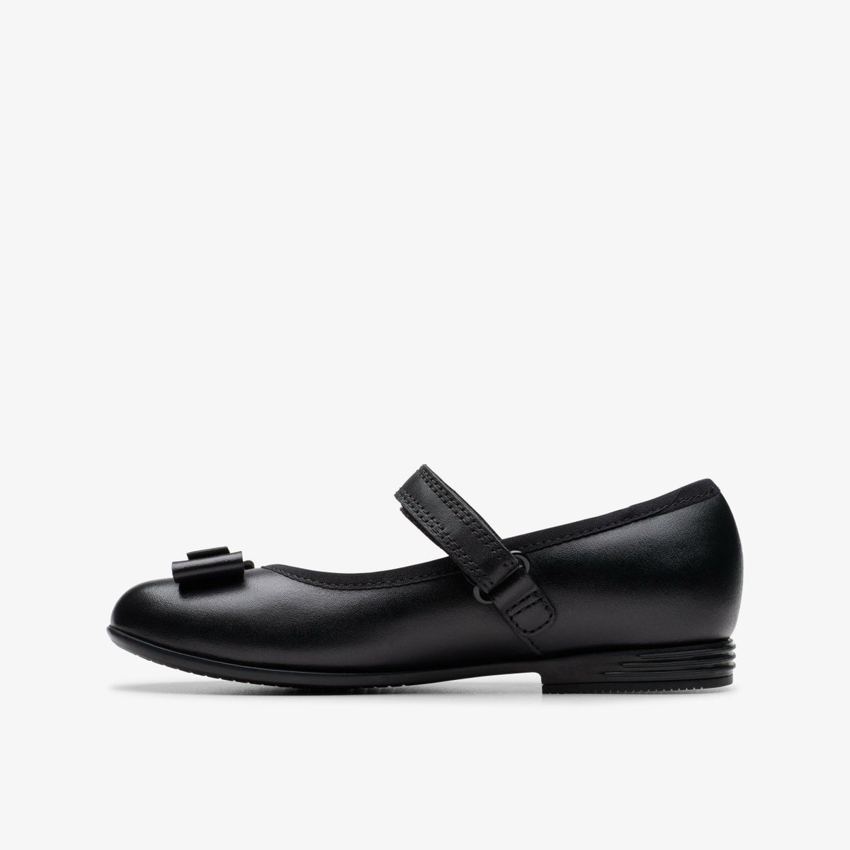 Finja Tap Kid Black Leather - Clarks Kids