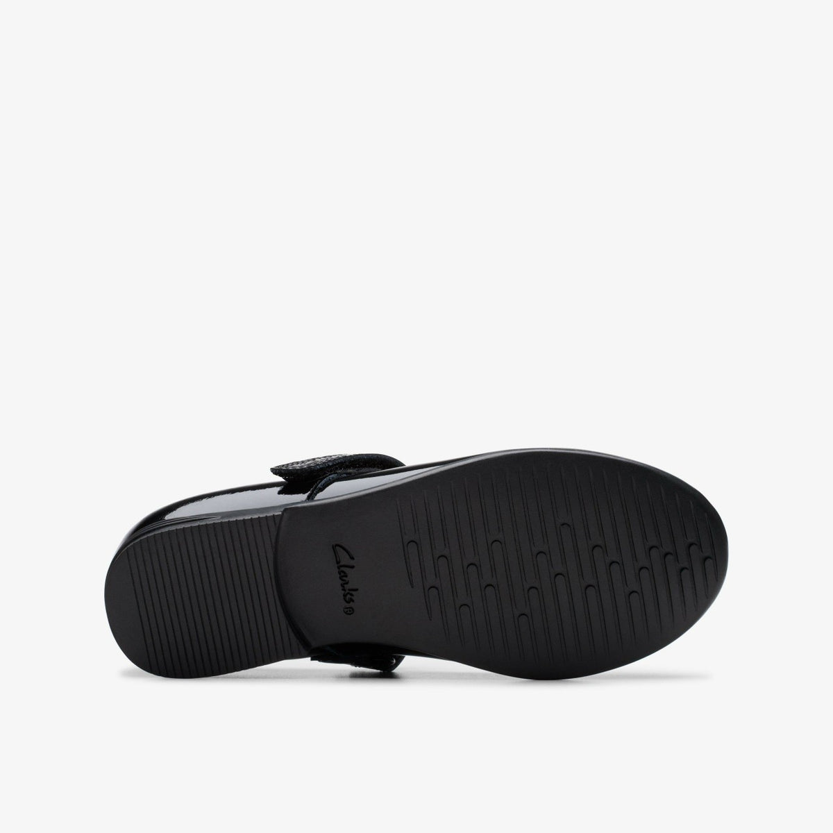 Finja Tap Kid Black Patent - Clarks Kids