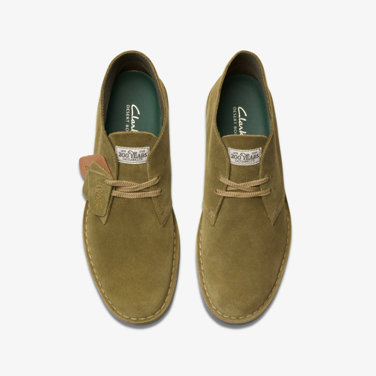 Desert Boot Evo Olive Suede - Clarks Men