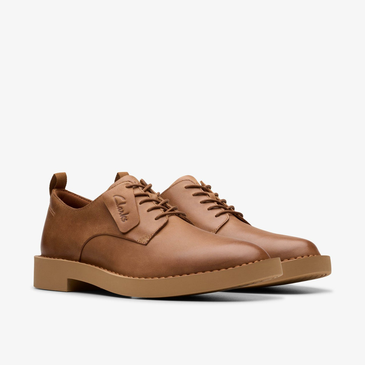 Martock Lace Tan Leather - Clarks Men