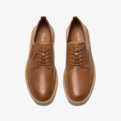 Martock Lace Tan Leather - Clarks Men