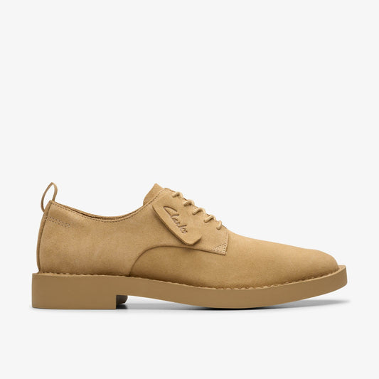 Martock Lace Dark Sand Suede - Clarks Men