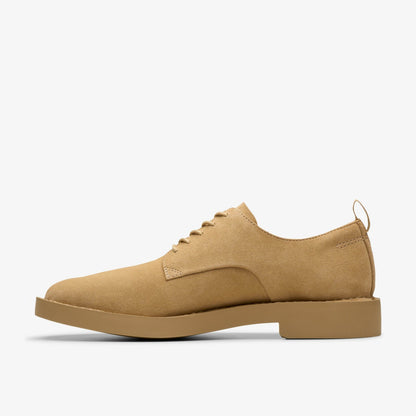Martock Lace Dark Sand Suede - Clarks Men