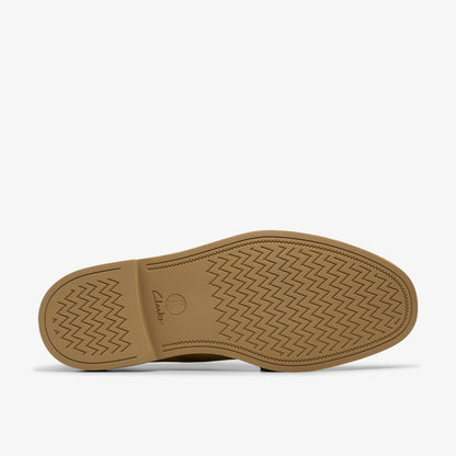 Martock Lace Dark Sand Suede - Clarks Men