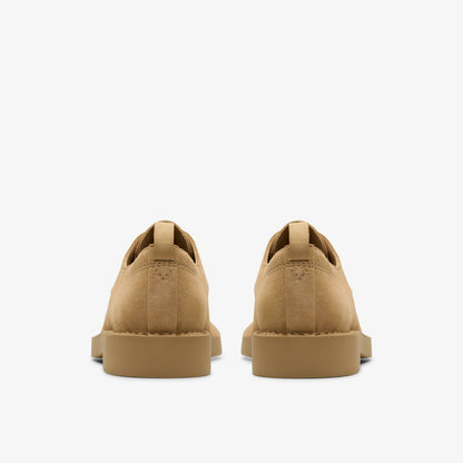 Martock Lace Dark Sand Suede - Clarks Men