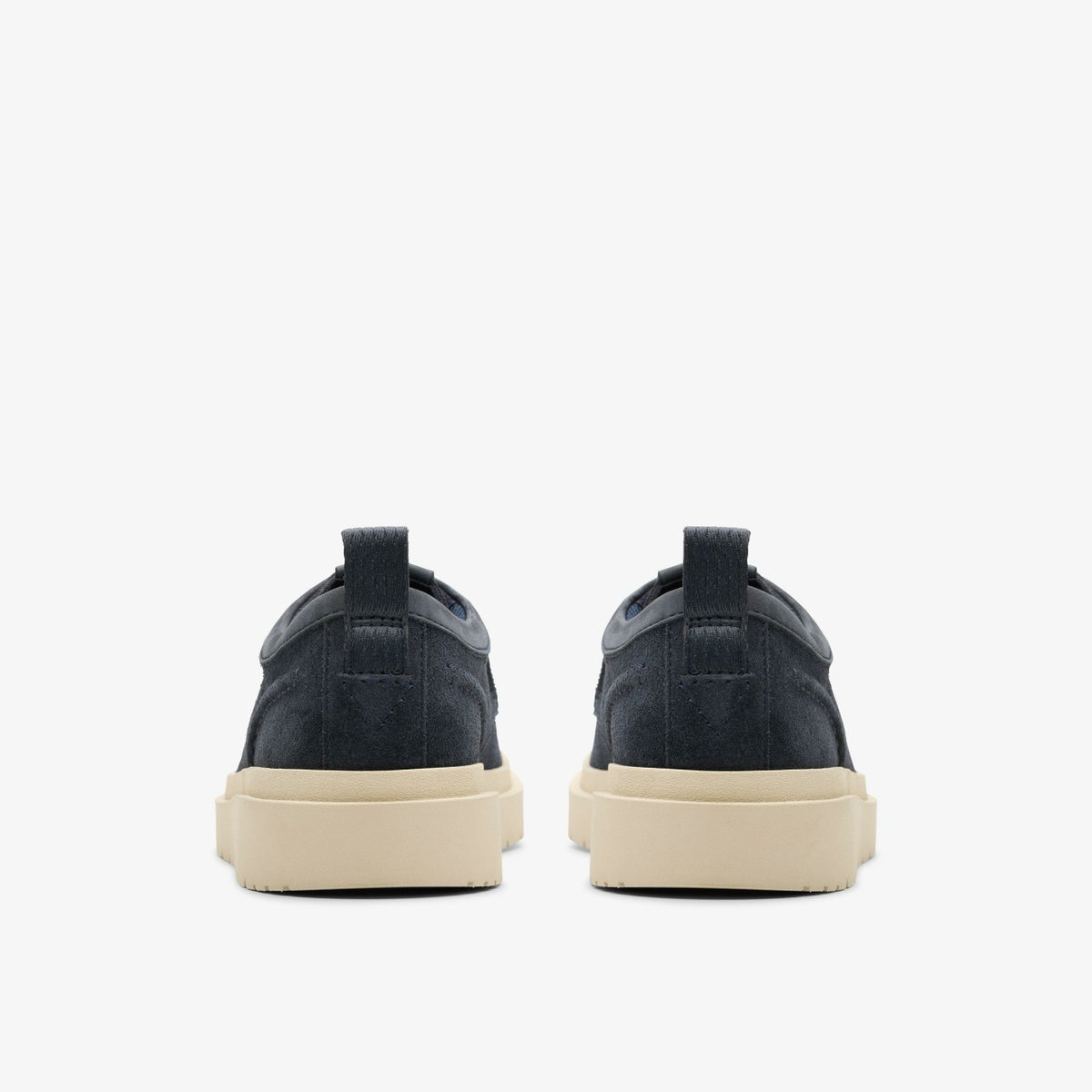 Polden Moc Navy Suede - Clarks Men