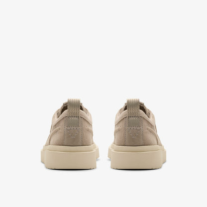 Polden Moc Grey Canvas - Clarks Men