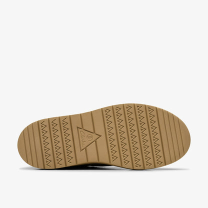 Polden Moc Olive Suede - Clarks Men