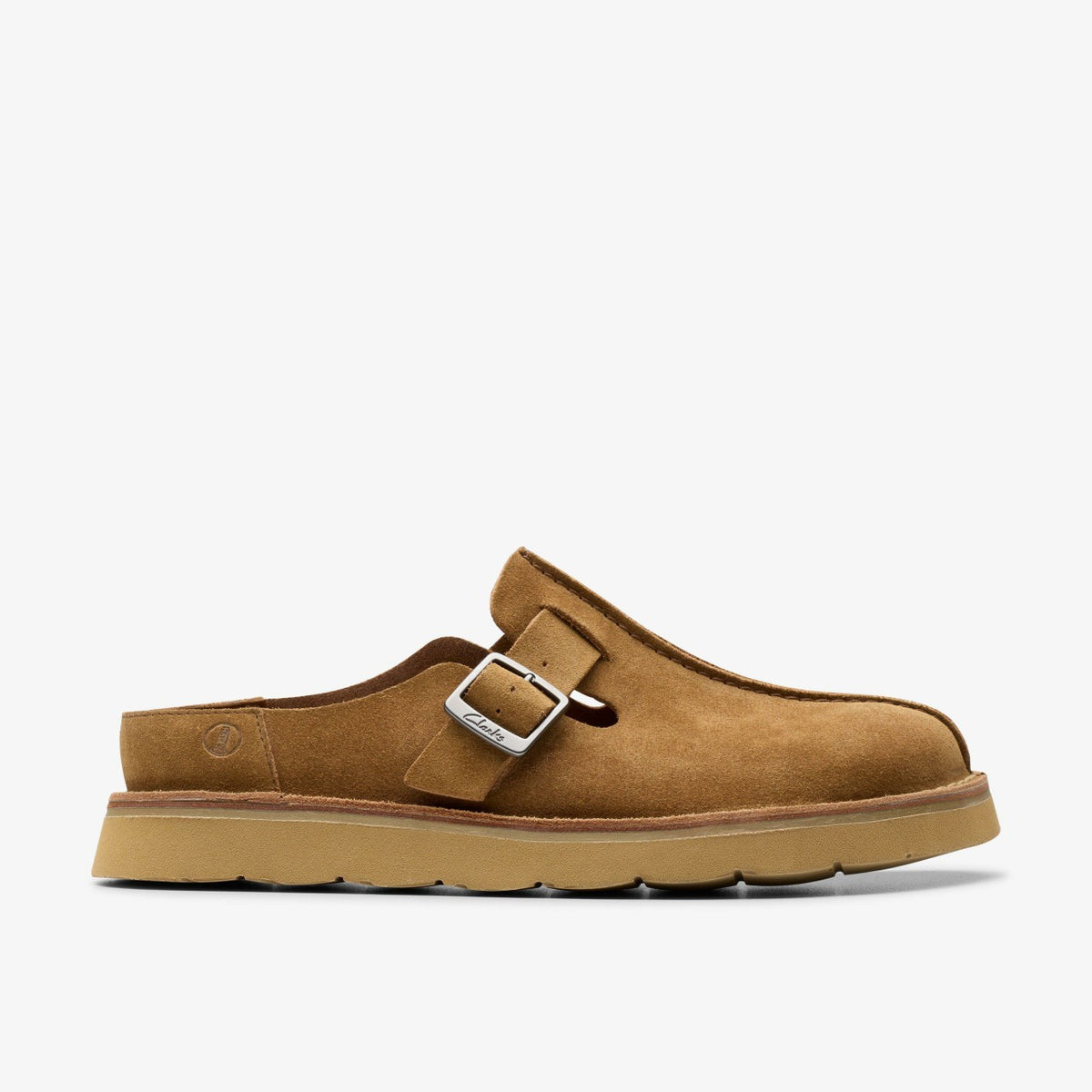 Solsbury Mule Cola Suede - Clarks Men