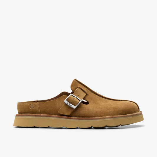 Solsbury Mule Cola Suede - Clarks Men