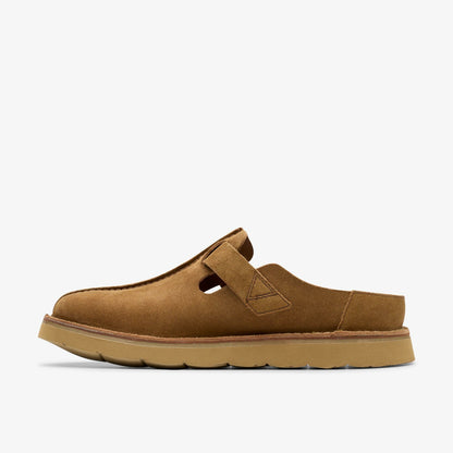 Solsbury Mule Cola Suede - Clarks Men