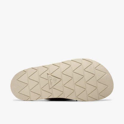 Solsbury Strap Dark Sand Leather - Clarks Men