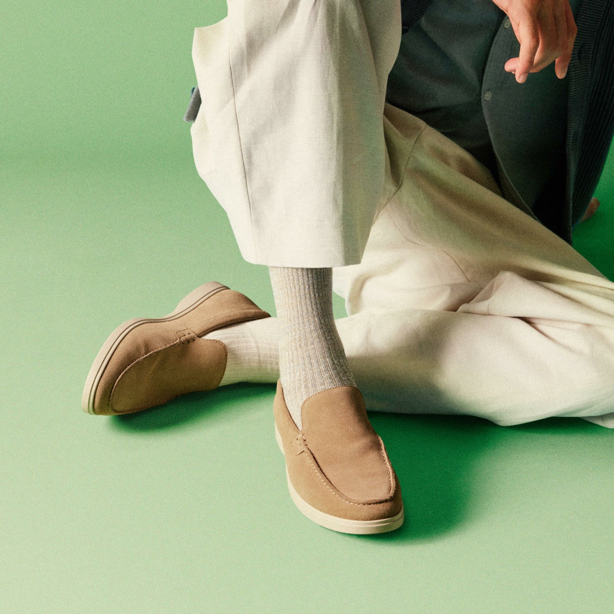 Torford Easy Dark Sand Suede - Clarks Men