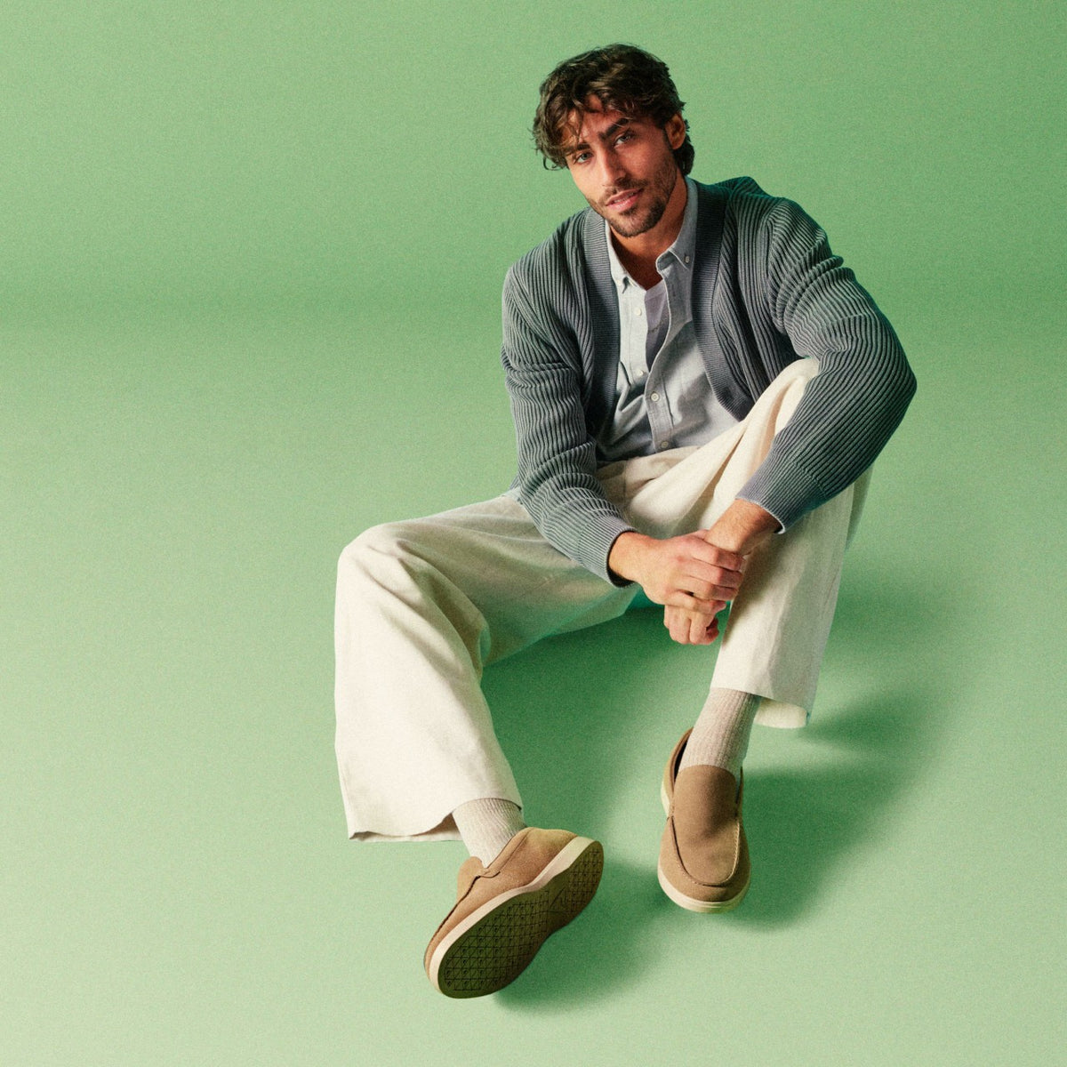 Torford Easy Dark Sand Suede - Clarks Men