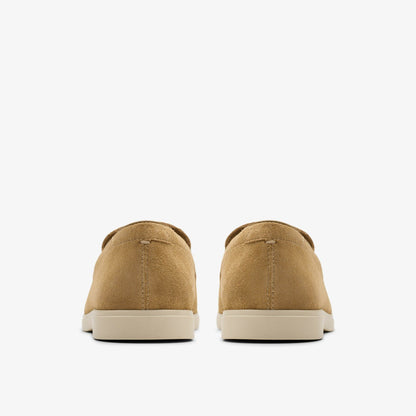 Torford Easy Dark Sand Suede - Clarks Men