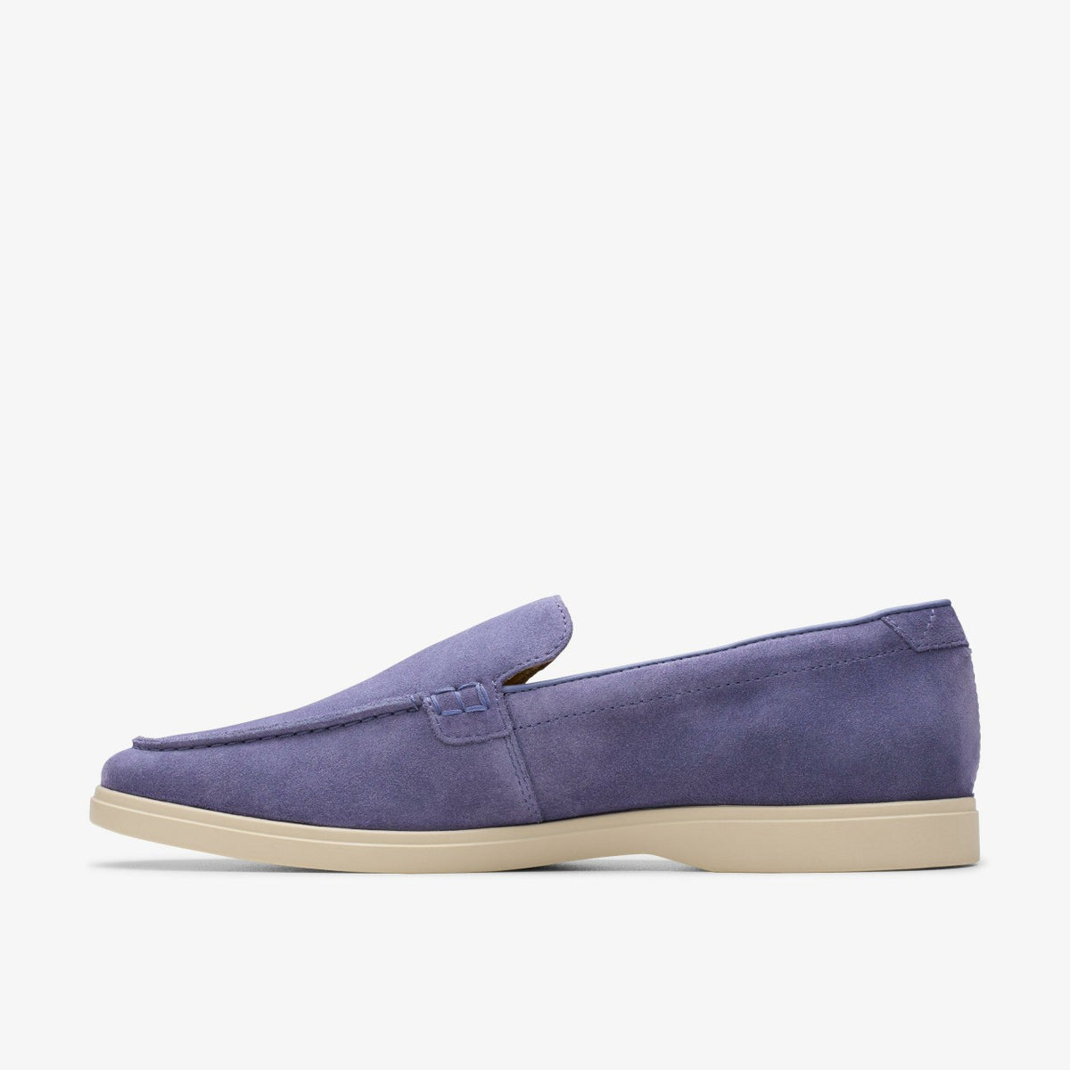 Torford Easy Dusk Blue Suede - Clarks Men