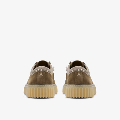 Torhill Lo Dark Olive Combination - Clarks Men