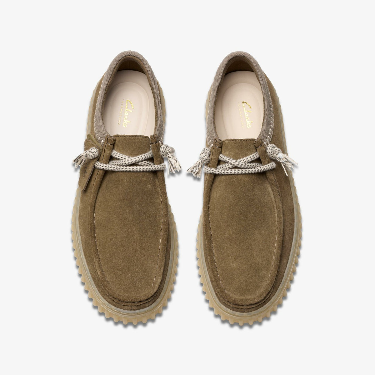 Torhill Lo Dark Olive Combination - Clarks Men