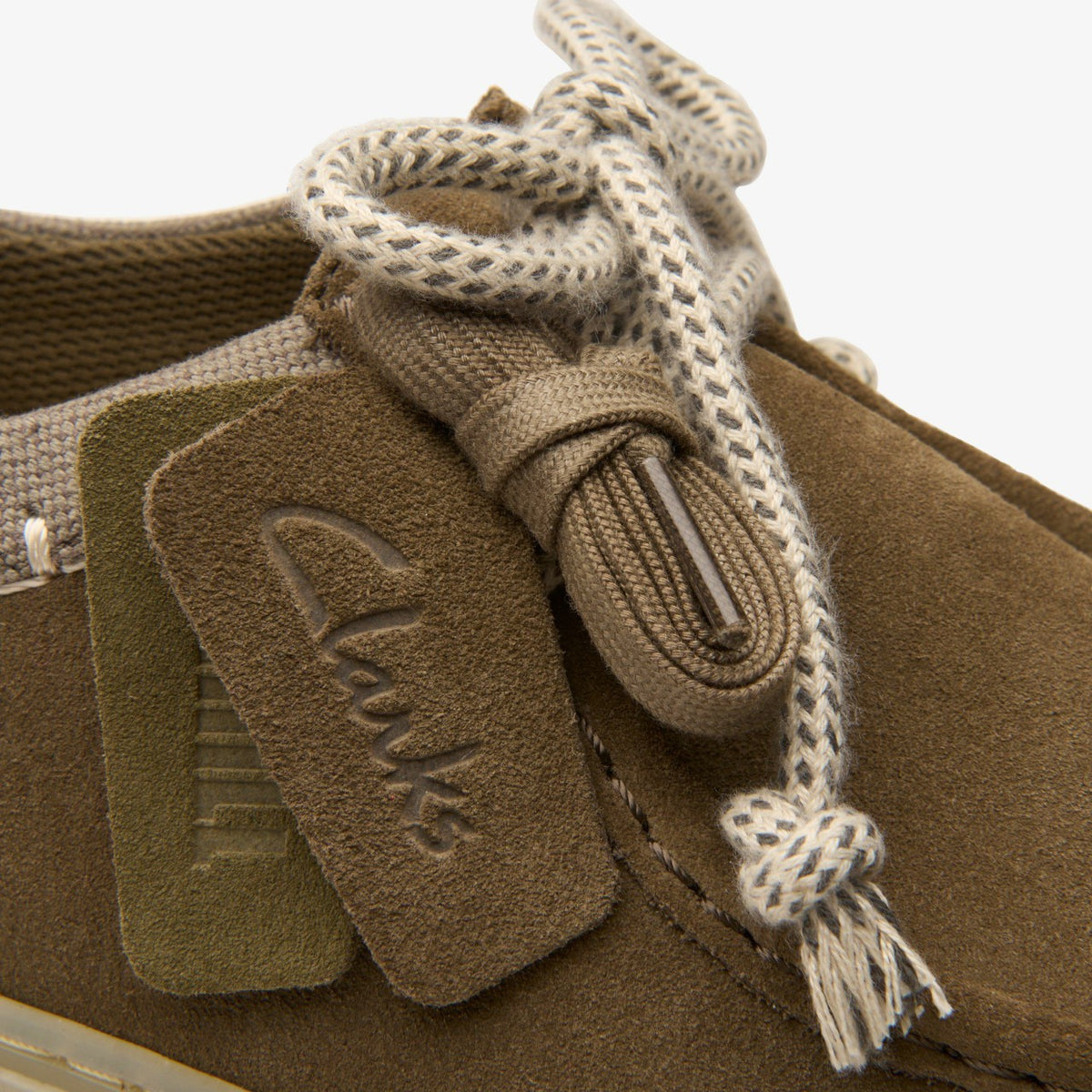 Torhill Lo Dark Olive Combination - Clarks Men