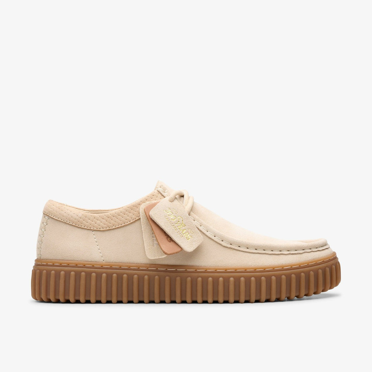 Torhill Lo Ecru Suede - Clarks Men