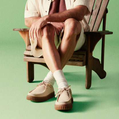 Torhill Lo Ecru Suede - Clarks Men