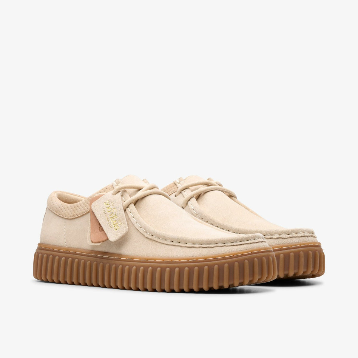 Torhill Lo Ecru Suede - Clarks Men
