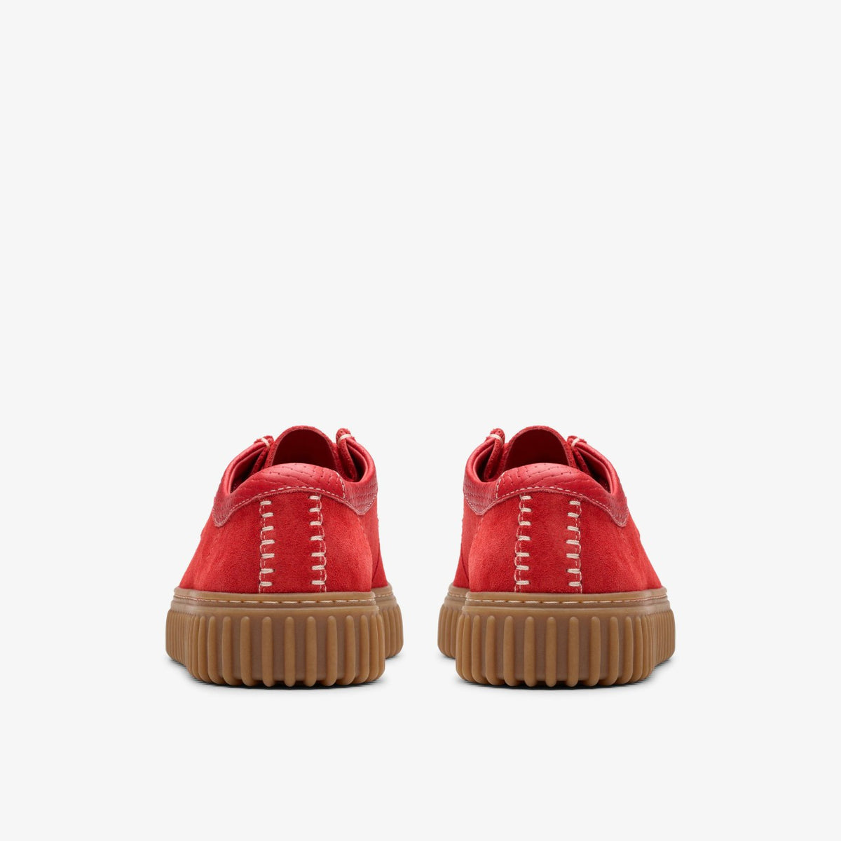 Torhill Lo Red Suede - Clarks Men
