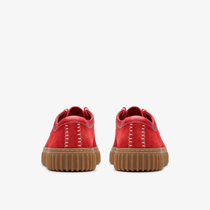 Torhill Lo Red Suede - Clarks Men