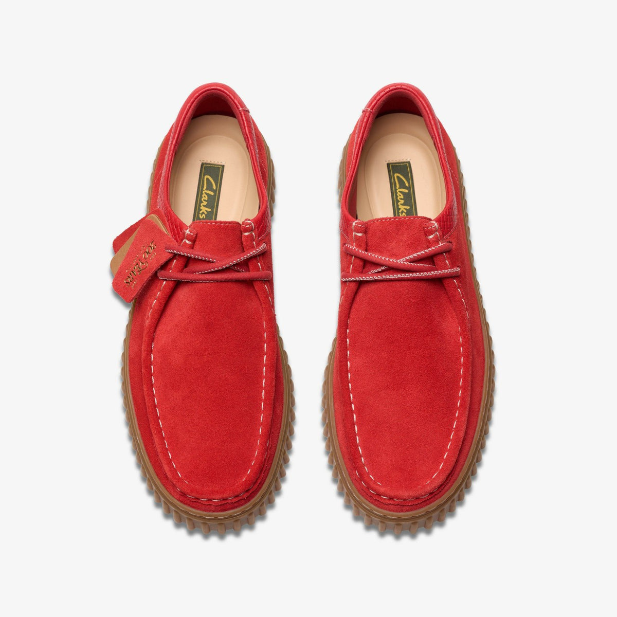 Torhill Lo Red Suede - Clarks Men