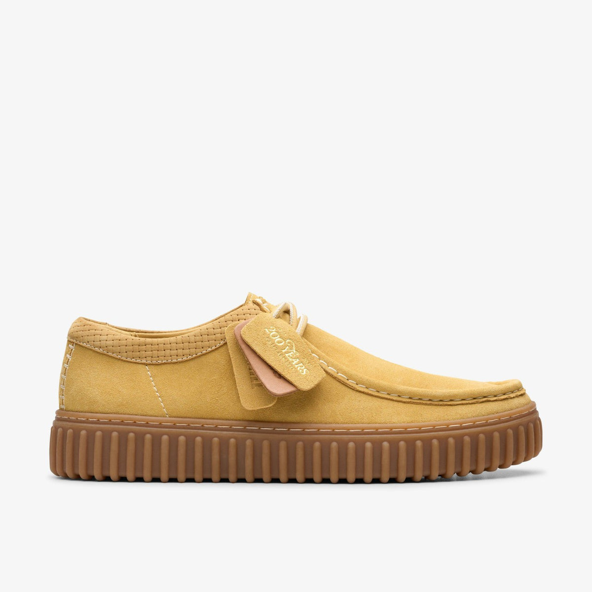 Torhill Lo Golden Tan Suede - Clarks Men