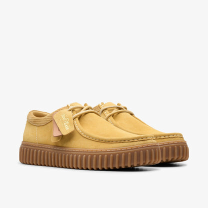 Torhill Lo Golden Tan Suede - Clarks Men