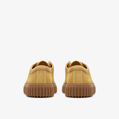 Torhill Lo Golden Tan Suede - Clarks Men